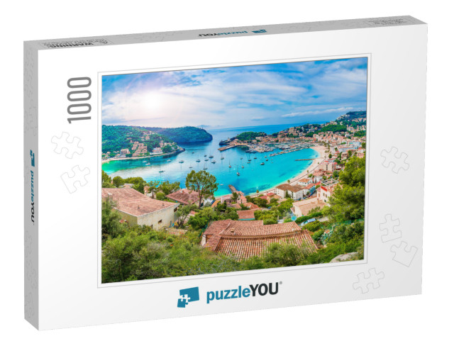 Panoramic View of Porte De Soller, Palma Mallorca, Spain... Jigsaw Puzzle with 1000 pieces