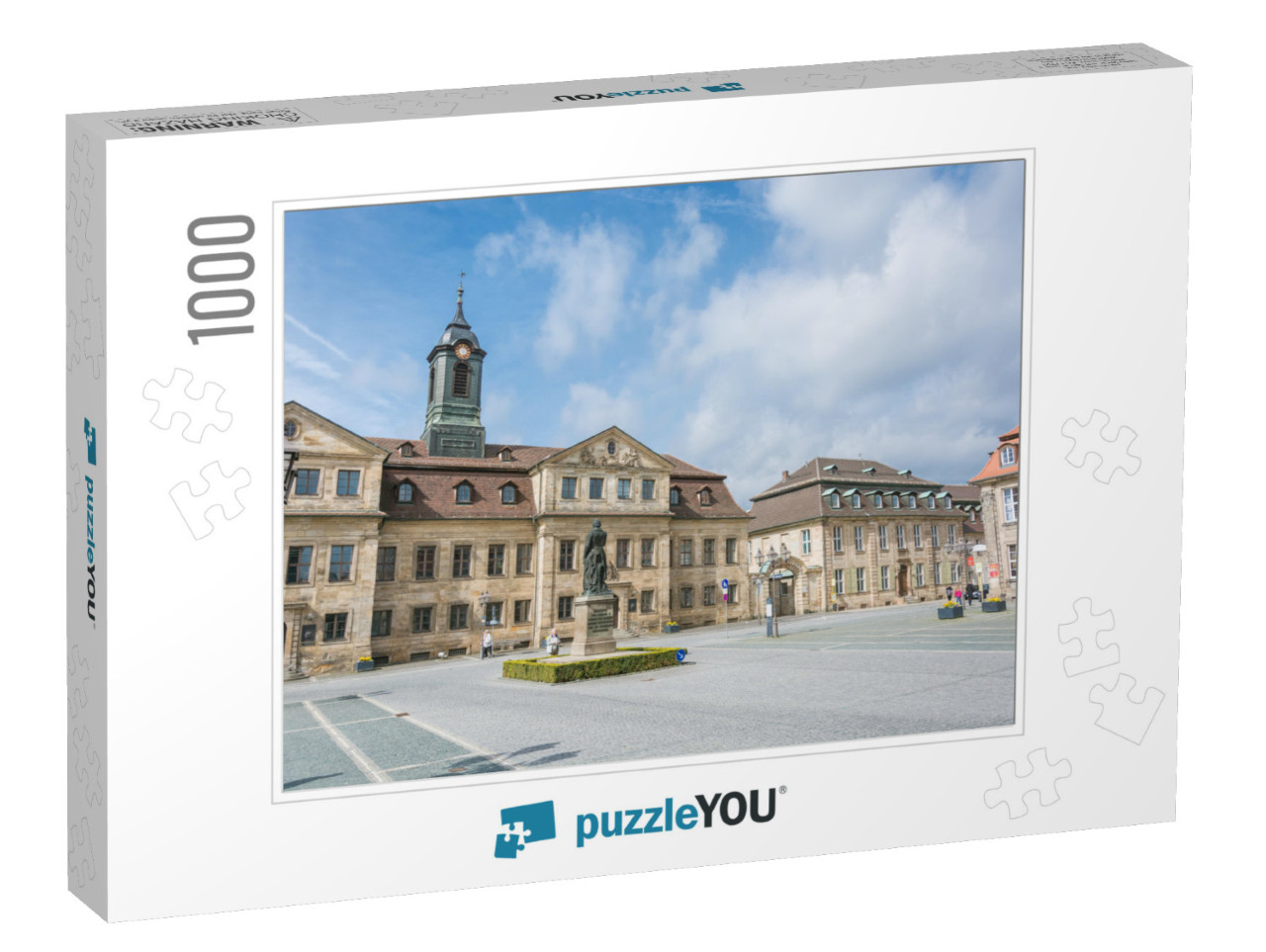 Bayreuth Central Square, Germany... Jigsaw Puzzle with 1000 pieces