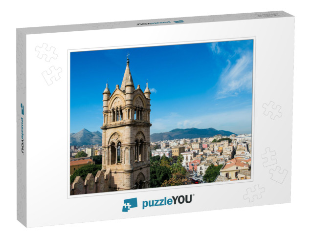 Aerial View of Palermo from Santa Maria Assunta Cathedral... Jigsaw Puzzle