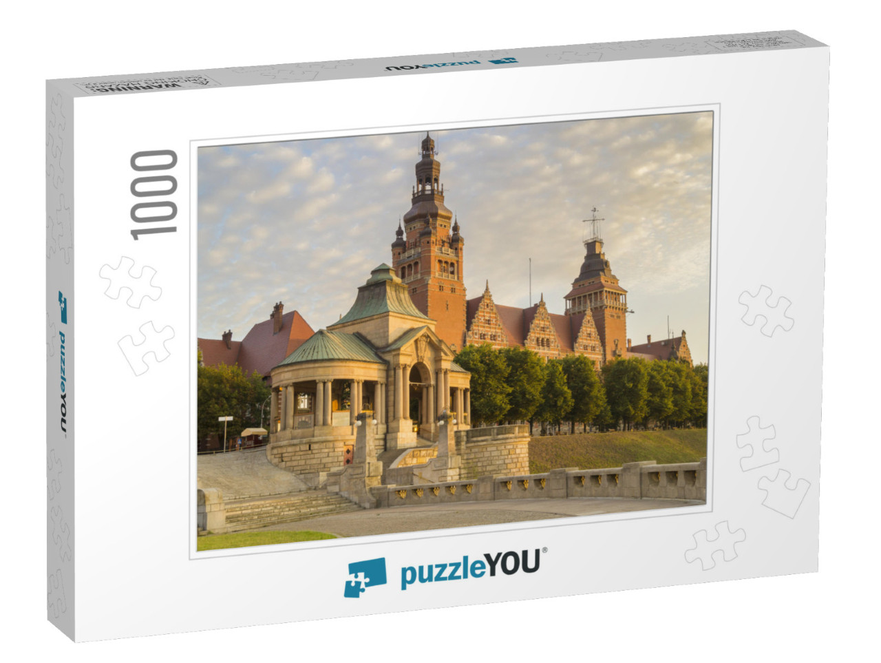 Terraces Viewing Haken Terrasein Szczecin... Jigsaw Puzzle with 1000 pieces