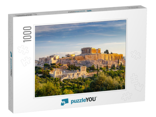 Athens, Greece... November 4, 2018 Famous Athens Landmark... Jigsaw Puzzle with 1000 pieces