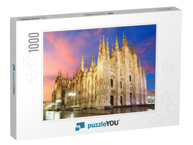 Milan Cathedral Dome - Italy... Jigsaw Puzzle with 1000 pieces