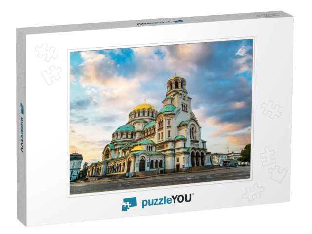 St. Alexander Nevsky Cathedral in the Center of Sofia, Ca... Jigsaw Puzzle