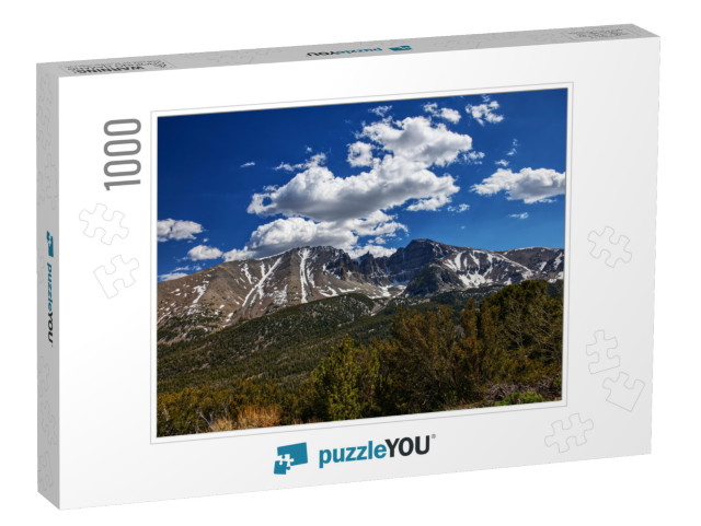 Wheeler Peak in Great Basin National Park_6862... Jigsaw Puzzle with 1000 pieces