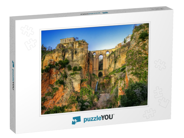 The Village of Ronda in Andalusia, Spain. This Photo Made... Jigsaw Puzzle