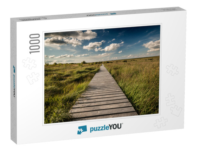 Wide Landscape with Path... Jigsaw Puzzle with 1000 pieces