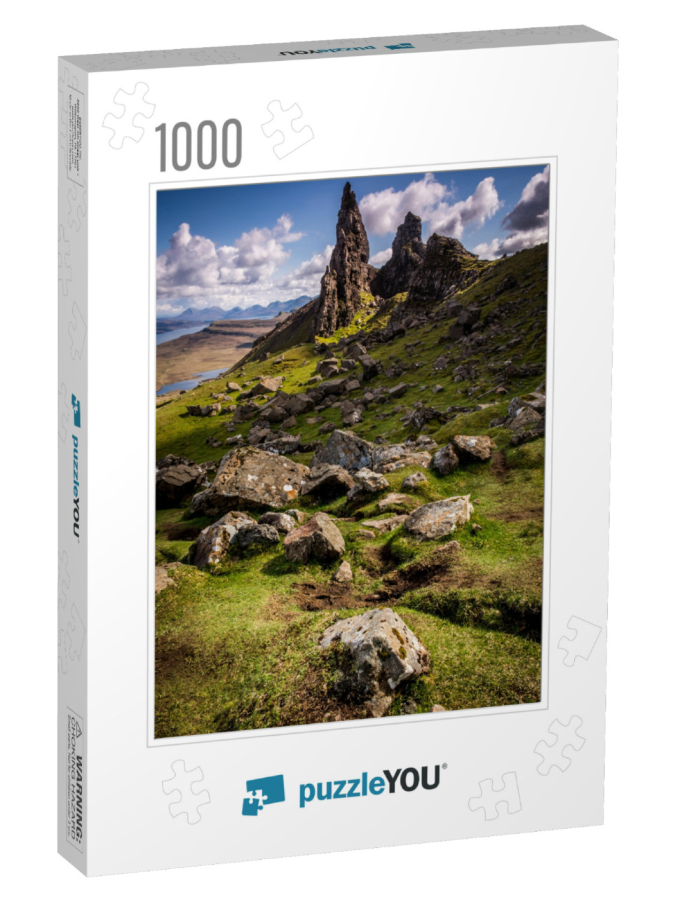 The Old Man of Storr, Isle of Skye, Scotland... Jigsaw Puzzle with 1000 pieces