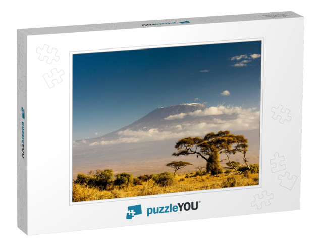 View of Mt Kilimanjaro in the Afternoon... Jigsaw Puzzle