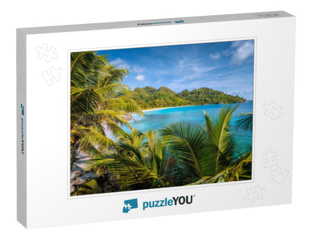 Beautiful Tropical Exotic Anse Intendance Beach on Mahe I... Jigsaw Puzzle