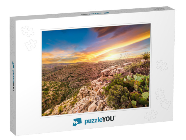 Carlsbad Cavern National Park, New Mexico, USA Overlooking... Jigsaw Puzzle