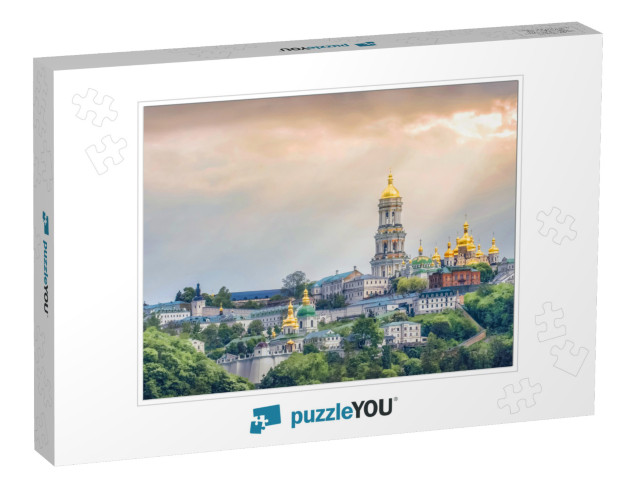 Kiev. Ukraine. Kiev Monastery of the Caves or the Kiev Pe... Jigsaw Puzzle