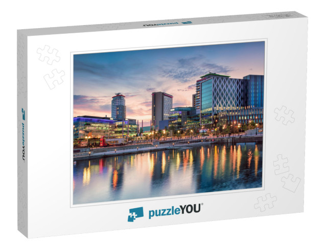 Media City At Salford Quays... Jigsaw Puzzle