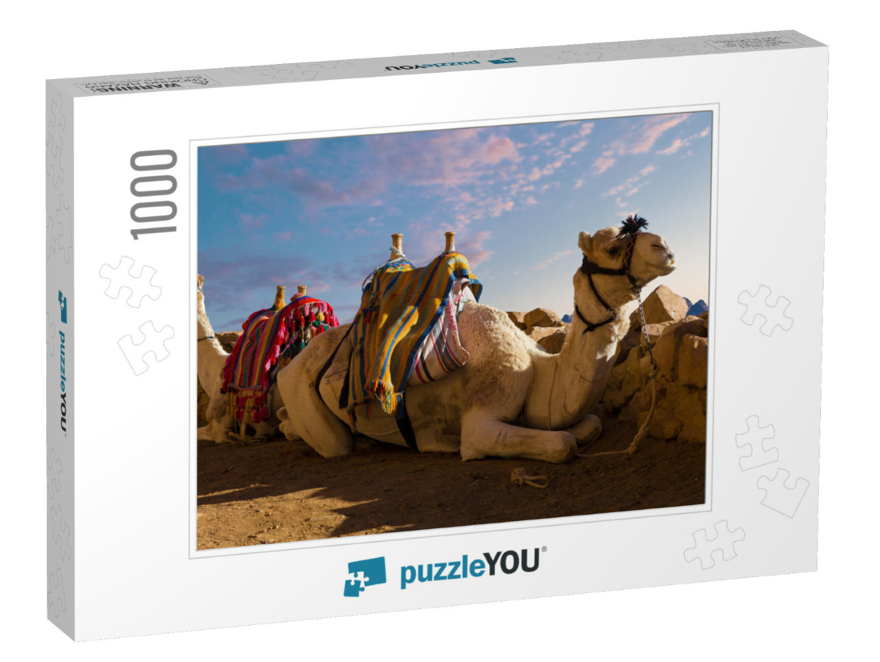 Dromedar Camel on the Background of the Mountain of St. M... Jigsaw Puzzle with 1000 pieces