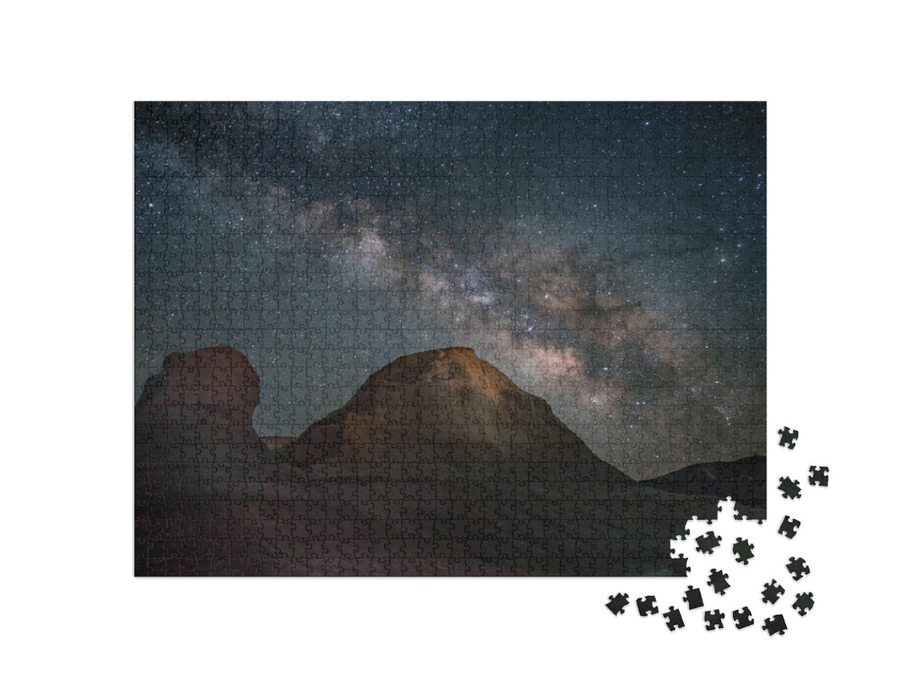 Death Valley Galaxy... Jigsaw Puzzle with 1000 pieces