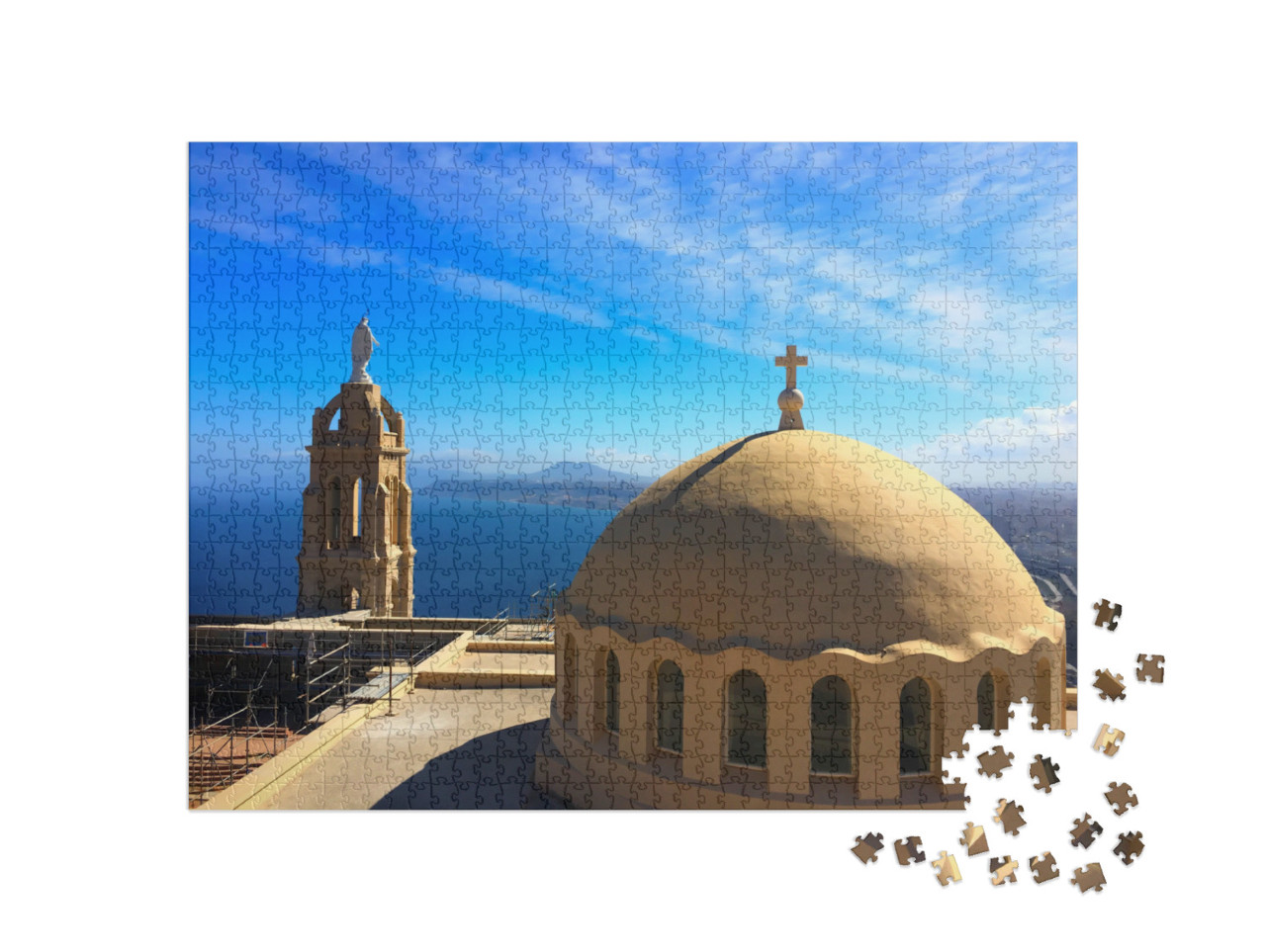 Santa Cruz Chapel, Oran, Algeria... Jigsaw Puzzle with 1000 pieces