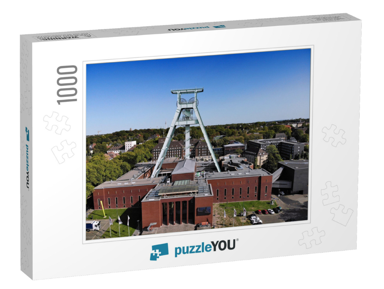 Bochum City, Germany. Industrial Heritage of Ruhr Region... Jigsaw Puzzle with 1000 pieces