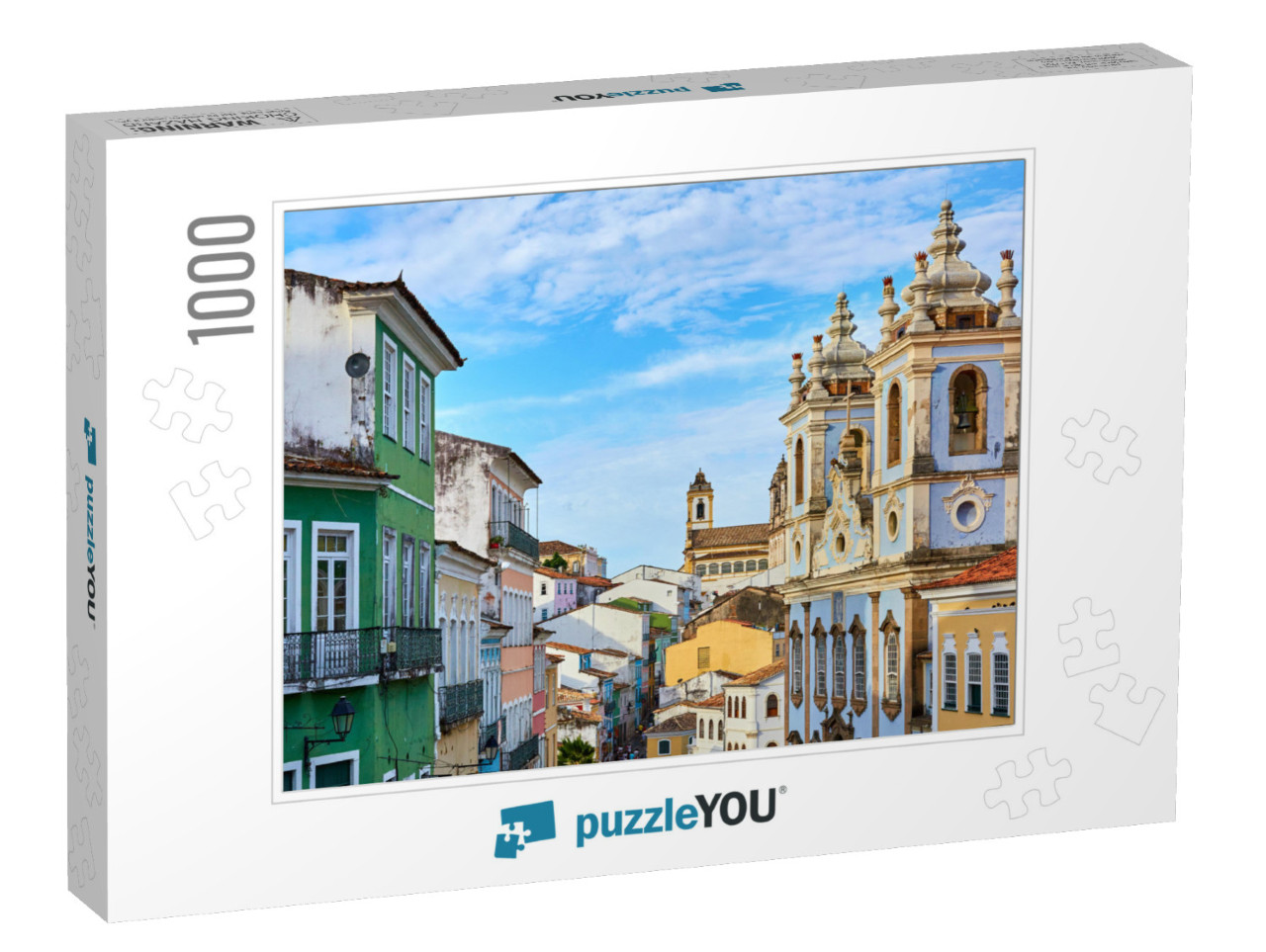 Pelourinho - Salvador Bahia - Brazil... Jigsaw Puzzle with 1000 pieces