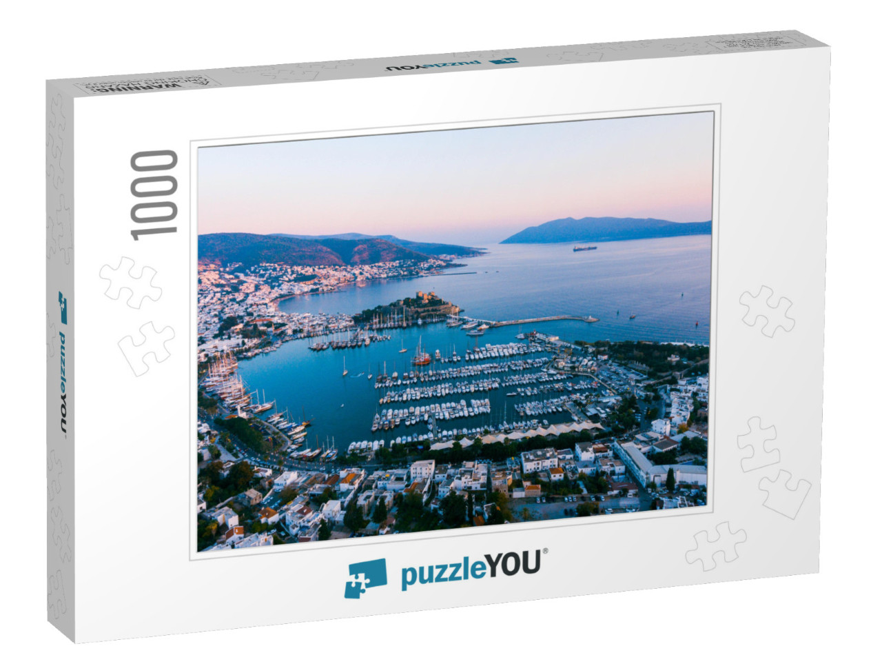 Bodrum Aerial Mugla... Jigsaw Puzzle with 1000 pieces