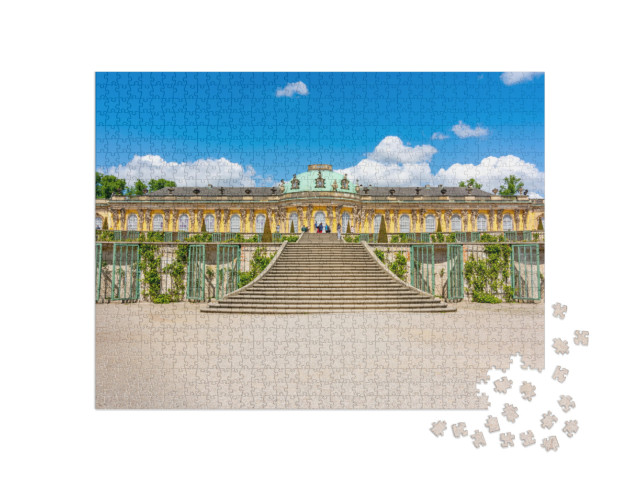 Sanssouci Palace & Park, Potsdam, Germany... Jigsaw Puzzle with 1000 pieces