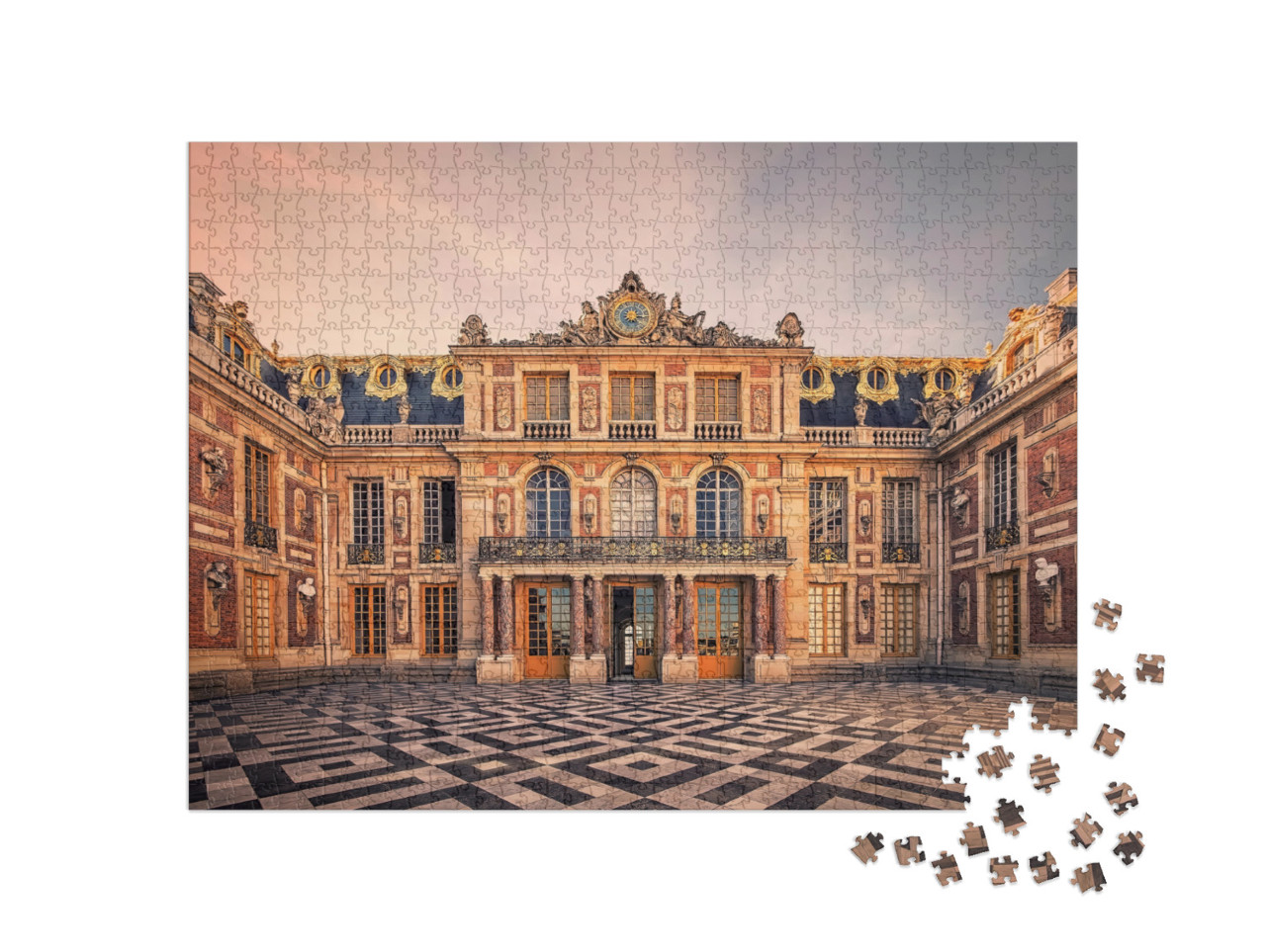 September 2018 - Versailles, France - Versailles Palace F... Jigsaw Puzzle with 1000 pieces