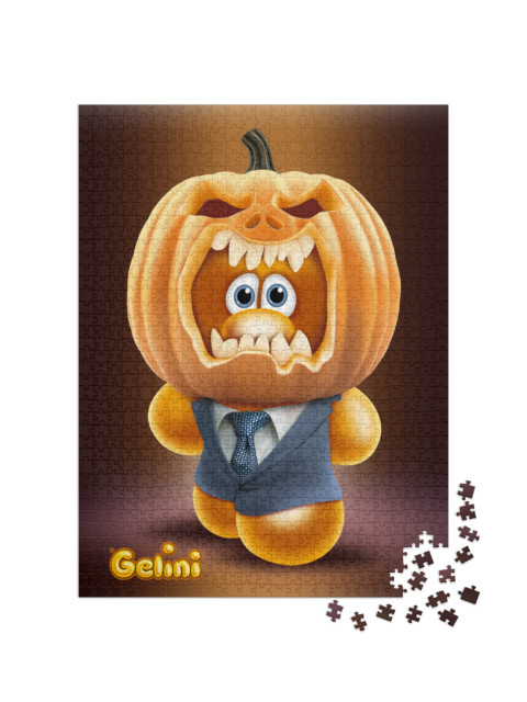 Gelini Halloween Robby Jigsaw Puzzle with 1000 pieces