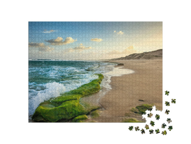 Indian Ocean Coastline & Beaches of Mozambique... Jigsaw Puzzle with 1000 pieces