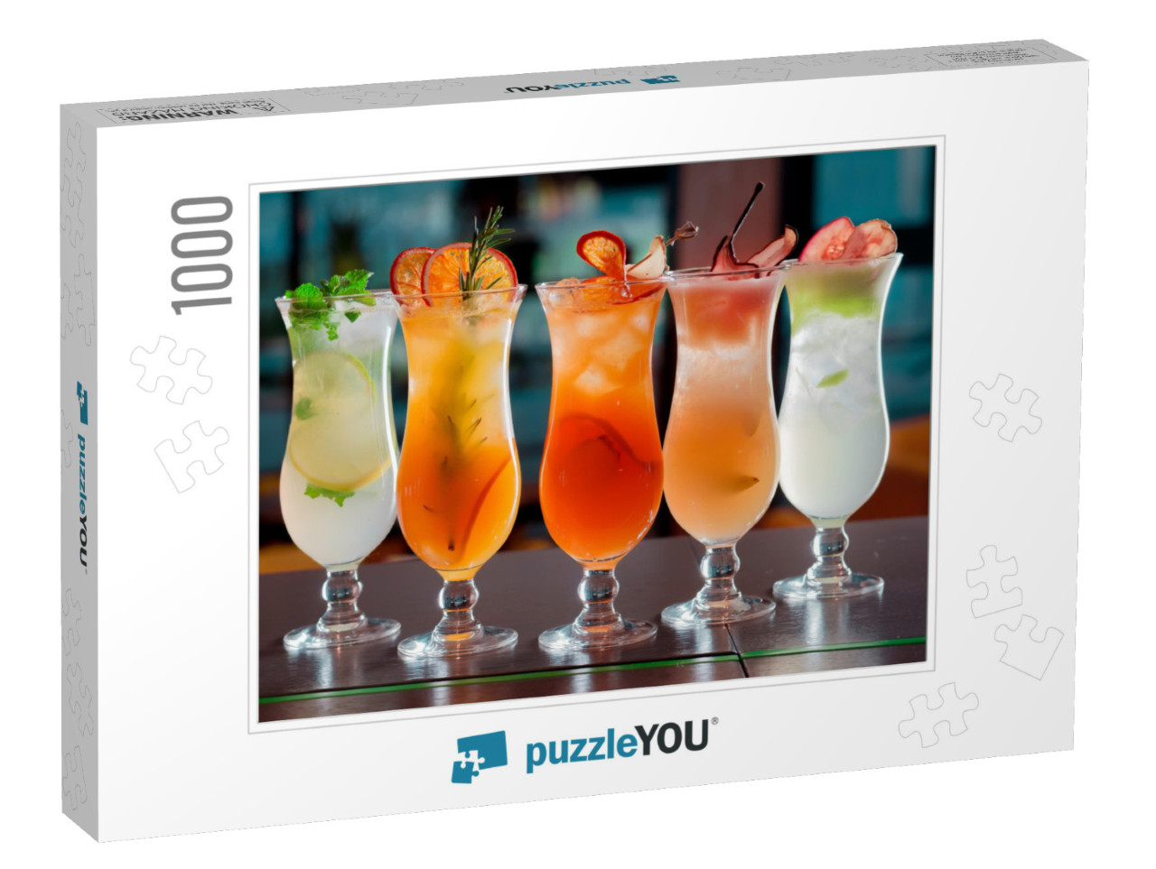 Cocktails & Soft Drinks... Jigsaw Puzzle with 1000 pieces