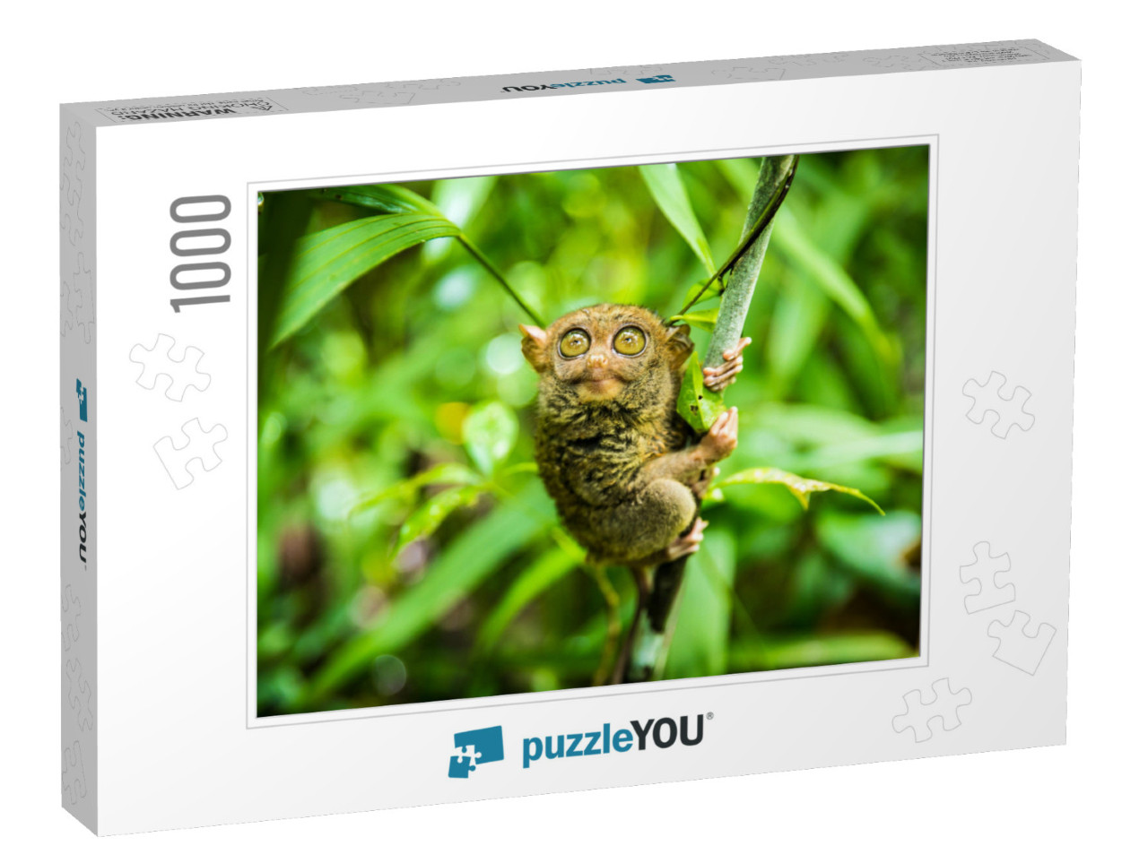 The Philippine Tarsier Carlito Syrichta is a Species of T... Jigsaw Puzzle with 1000 pieces