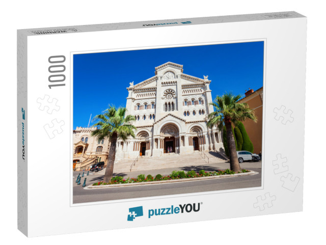 Saint Nicholas Monaco Cathedral or Cathedral of Our Lady... Jigsaw Puzzle with 1000 pieces