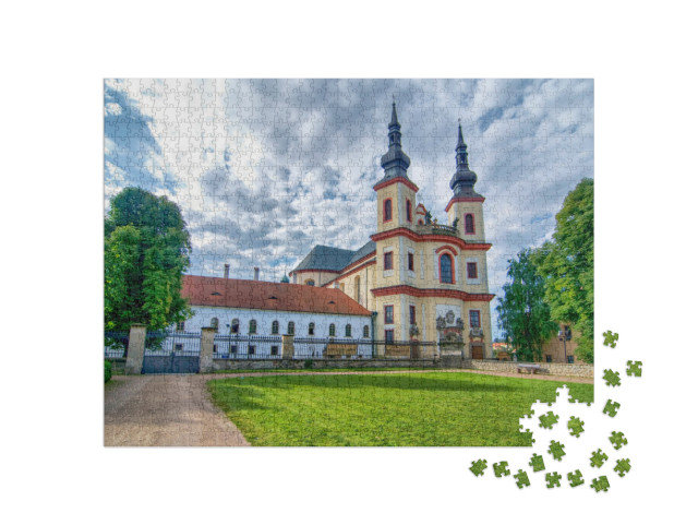 Litomysl Litomysl Czech Republic - Church Near the Castle... Jigsaw Puzzle with 1000 pieces