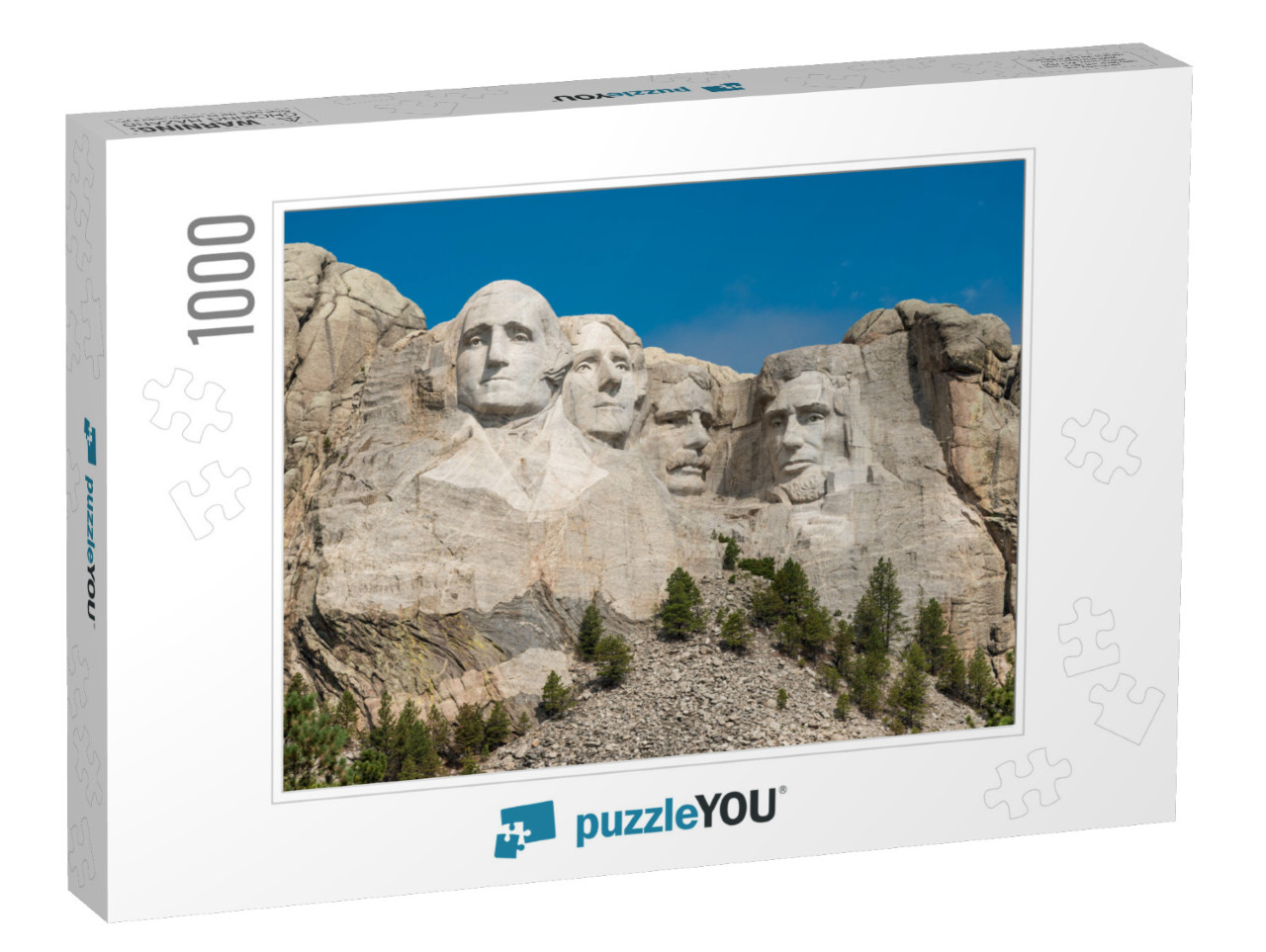 Mount Rushmore National Monument Near Keystone, South Dak... Jigsaw Puzzle with 1000 pieces