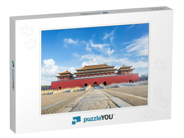 Ancient Royal Palaces of the Forbidden City in Beijing, C... Jigsaw Puzzle