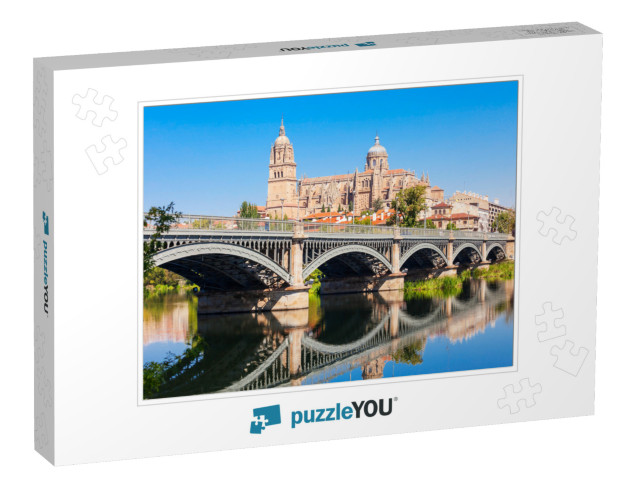 Salamanca Cathedral is a Late Gothic & Baroque Catedral i... Jigsaw Puzzle