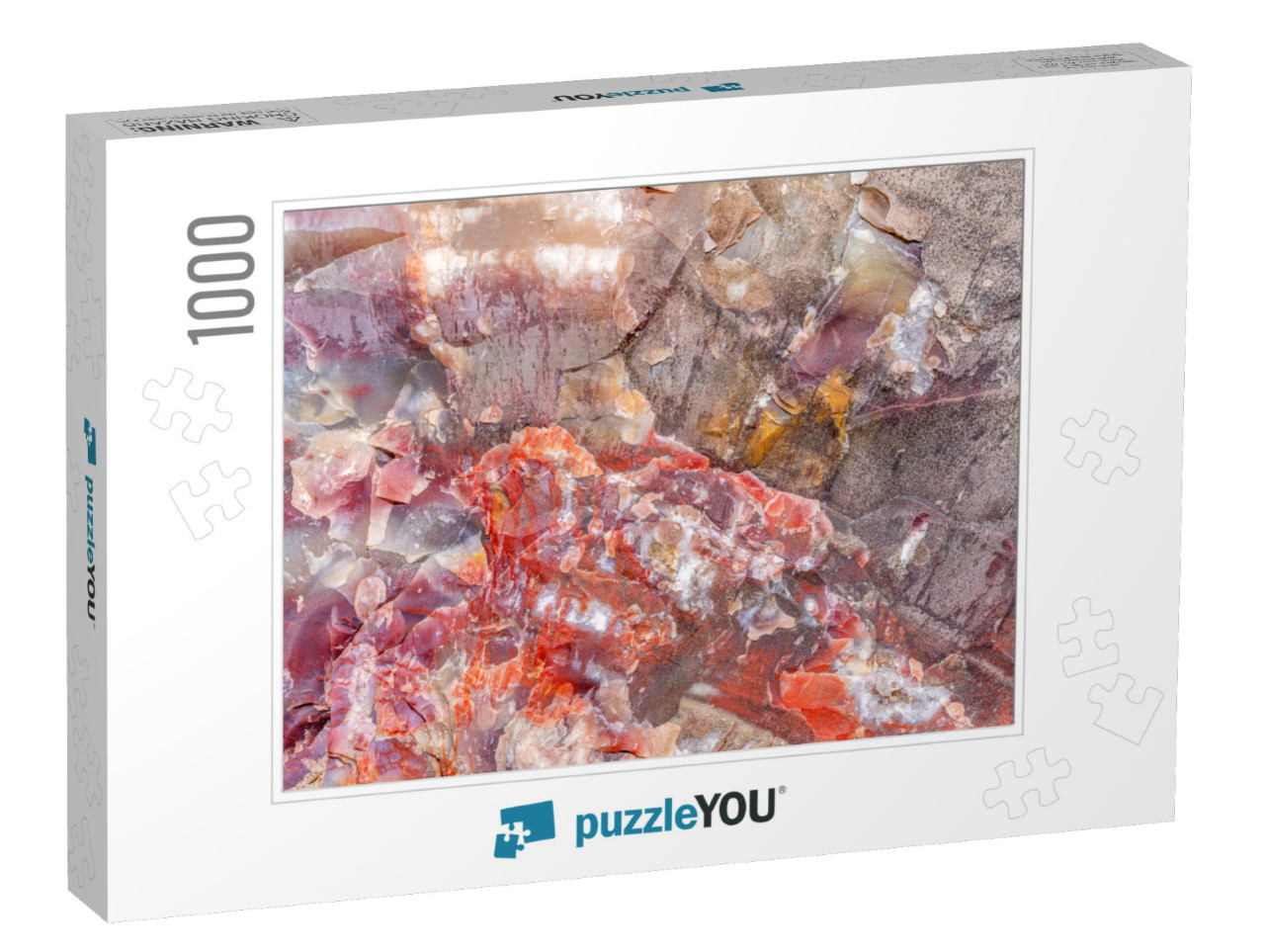 Petrified Trees Within the Petrified Forest National Park... Jigsaw Puzzle with 1000 pieces