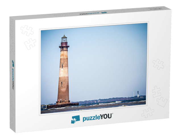 Morris Island Lighthouse on a Sunny Day... Jigsaw Puzzle