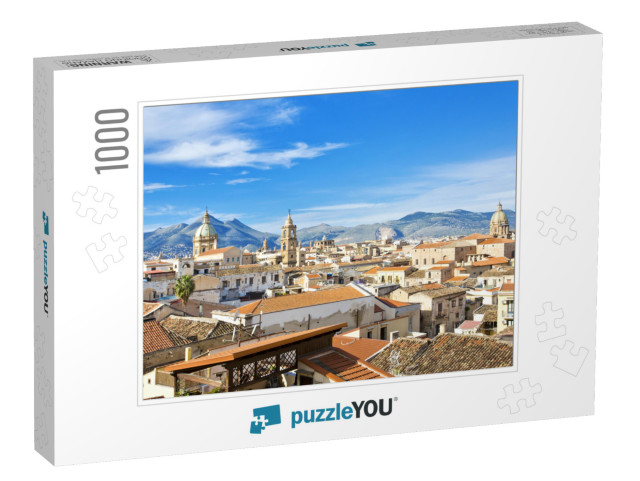 Panorama of the City of Palermo... Jigsaw Puzzle with 1000 pieces