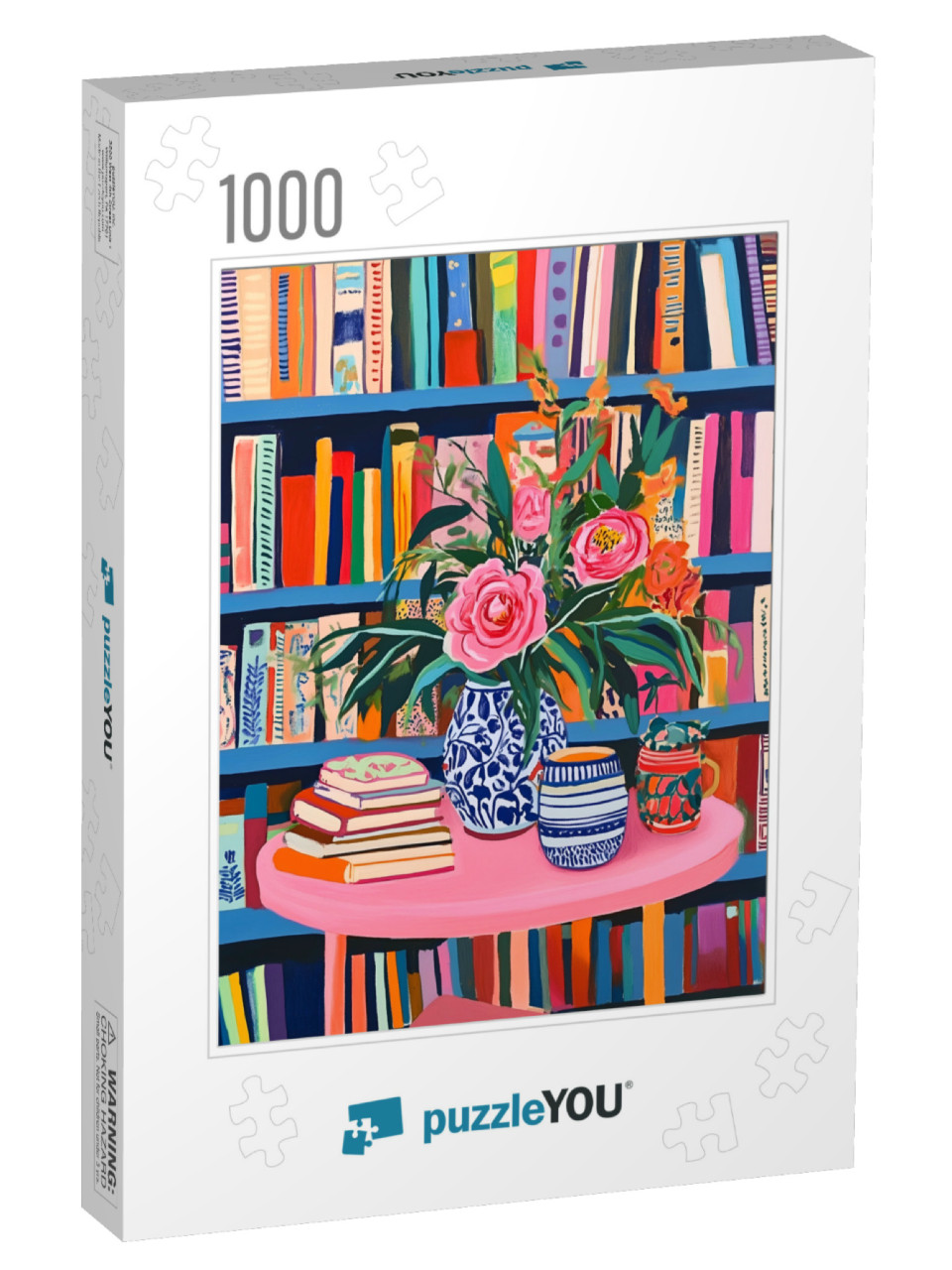 Flowers Books And You Jigsaw Puzzle with 1000 pieces