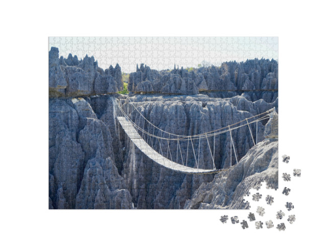 Tsingy De Bemaraha National Park, Madagascar... Jigsaw Puzzle with 1000 pieces