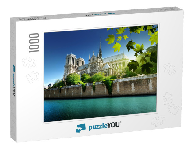 Notre Dame Paris, France... Jigsaw Puzzle with 1000 pieces