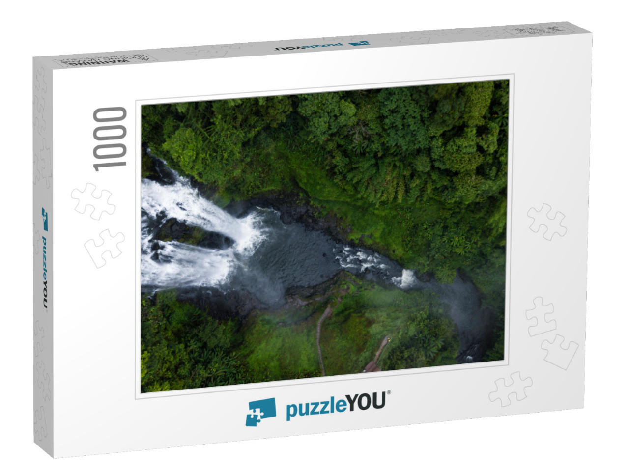 The Bolaven Plateau, Tad Yuang or Yuang Fall, the Big Wat... Jigsaw Puzzle with 1000 pieces