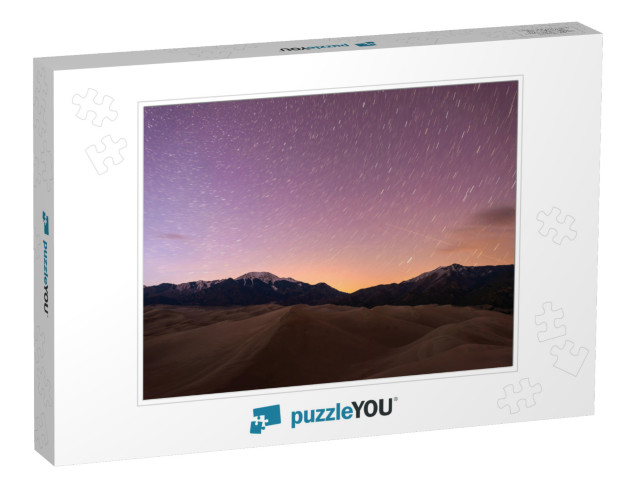 Panoramic View of Great Sand Dunes National Park... Jigsaw Puzzle