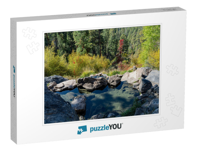 Beautiful Landscape of Spence Hot Springs At New Mexico... Jigsaw Puzzle