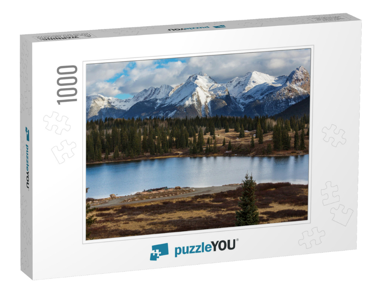 Mountain Landscape in Colorado Rocky Mountains, Colorado... Jigsaw Puzzle with 1000 pieces