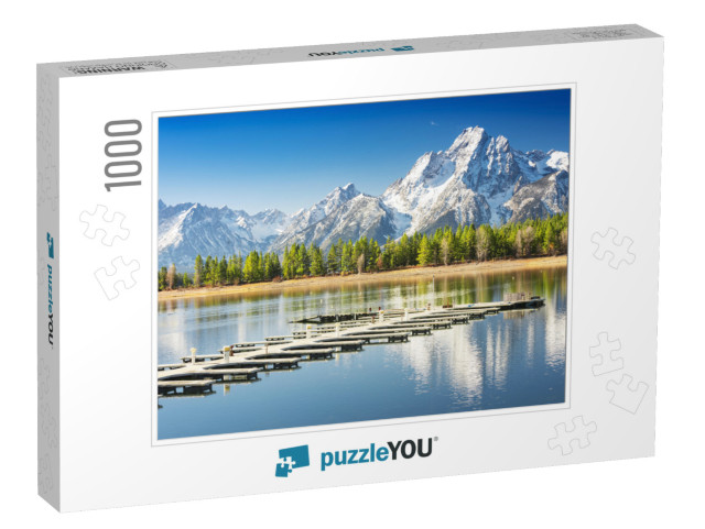 Grand Teton National Park, Wyoming, United States of Amer... Jigsaw Puzzle with 1000 pieces