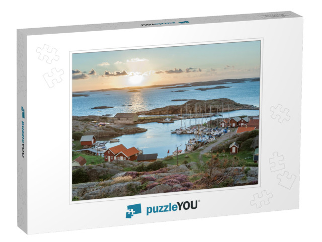 Beautiful Sunrise & Natural Travertine Pools & Terraces i... Jigsaw Puzzle