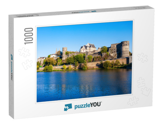 Chateau Angers is a Castle in Angers City in Loire Valley... Jigsaw Puzzle with 1000 pieces