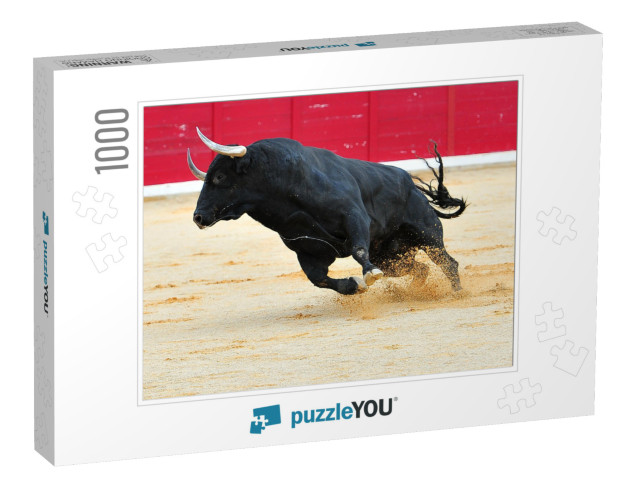 Spanish Bull in Spain... Jigsaw Puzzle with 1000 pieces