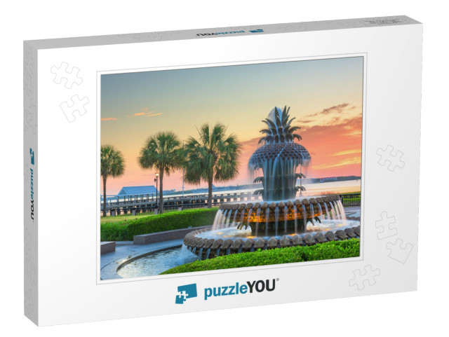 Charleston, South Carolina, USA At Waterfront Park At Dawn... Jigsaw Puzzle