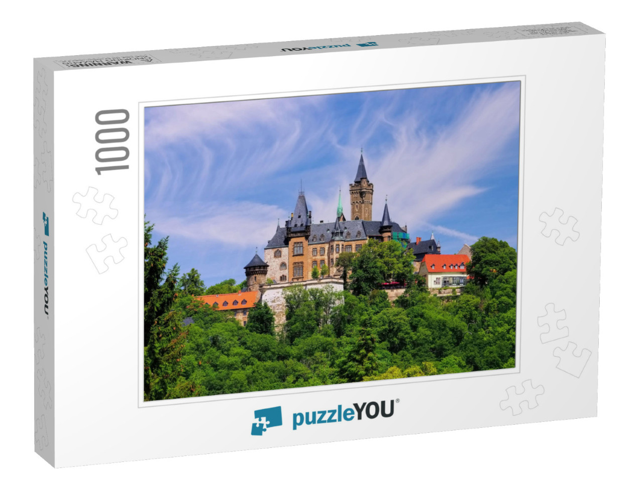 Wernigerode Castle... Jigsaw Puzzle with 1000 pieces