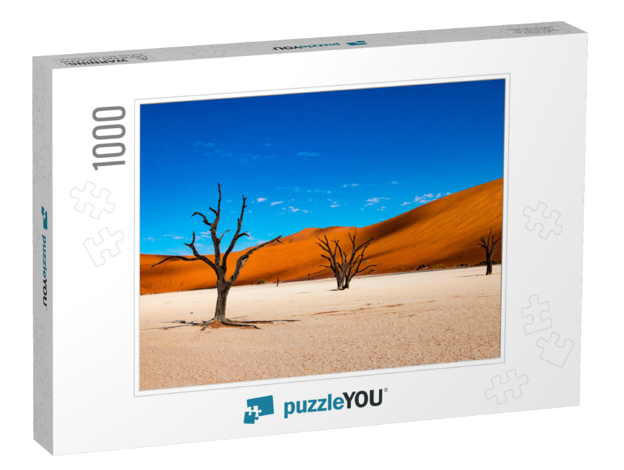 Deadvlei is a White Clay Pan Located Near the More Famous... Jigsaw Puzzle with 1000 pieces